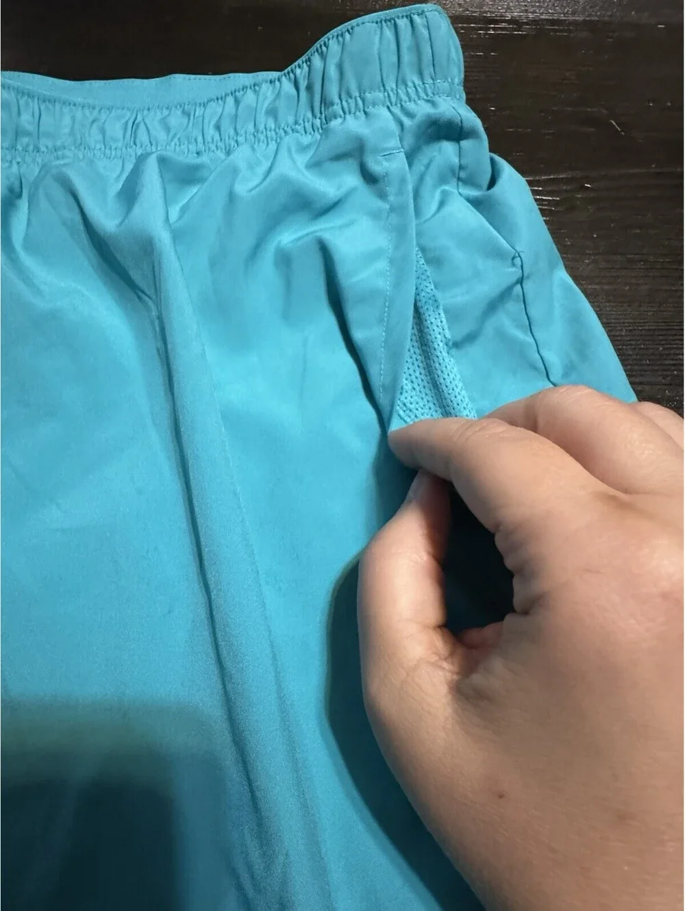 Nike Challenger Shorts Mens XXL 2XL Dri-FIT 7” Running Dusty Cactus Lined
